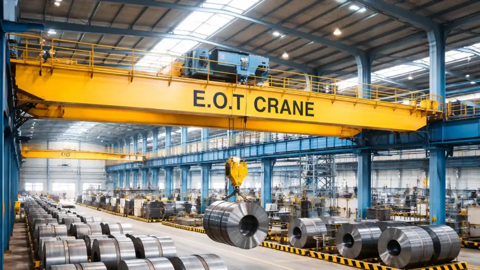 E.O.T Crane machine working time Ajmer Machine