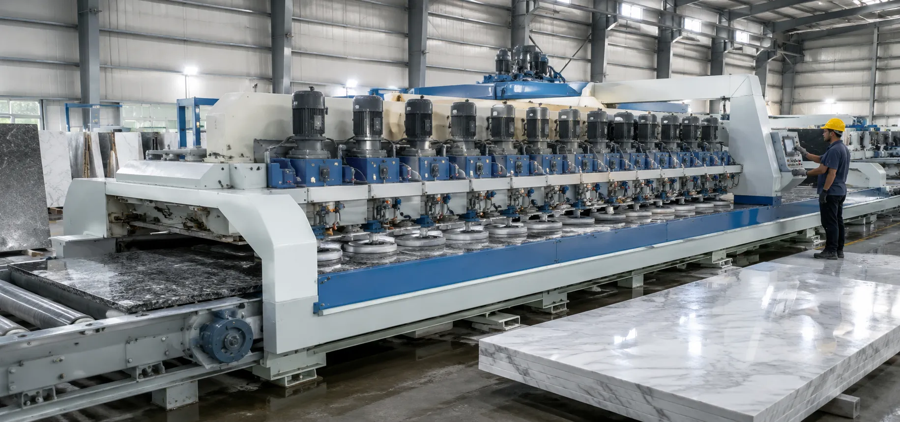 line polish machine working Ajmer Machine